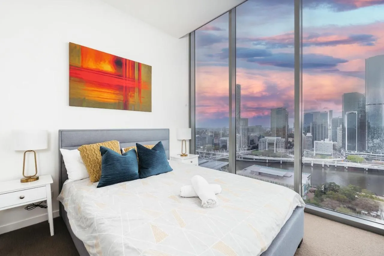 Multi Million River View 3Bd Penthouse At Southbank Brisbane Apartamento